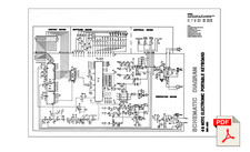 SIEL MK490 Antonelli 2495 (Service manual) Schematic Diagram Schema Schaltbild