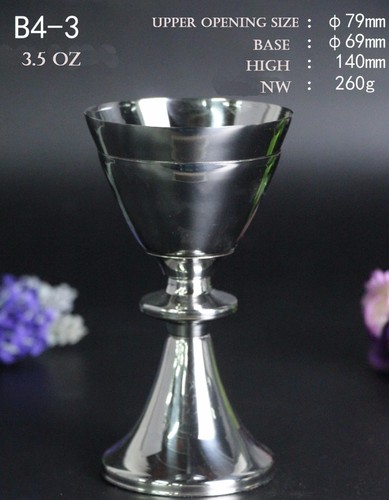 Calice ciborio acciaio - acciaio, inox