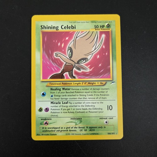 Pokemon card shining celebi - pokemon,