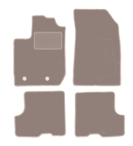 Tappetini velluto beige - in,