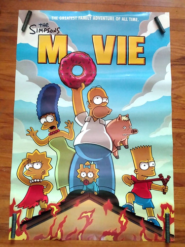 The simpsons movie poster 2007 - the,