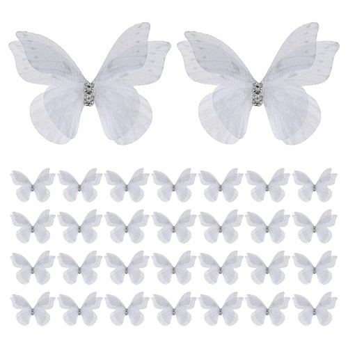 30pcs farfalle organza - 30pcs,