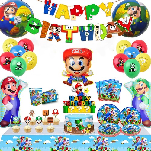 Super mario decorazione - super,