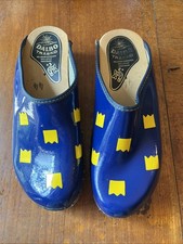 Zoccoli vintage in legno 1975