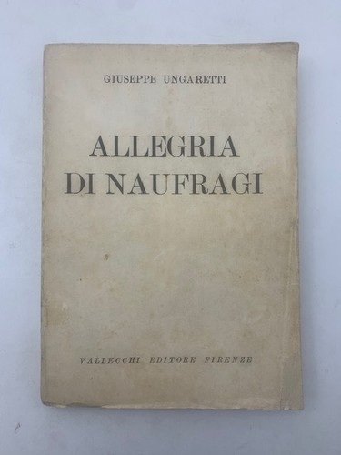 Ungaretti allegria di - allegria,