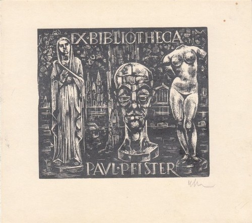 Exlibris libris incisione - ex,