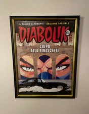Quadro Diabolik “Colpo alla