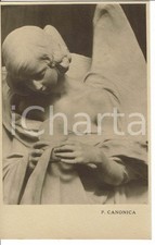 1924 Pietro CANONICA Autografo originale su cartolina d’epoca