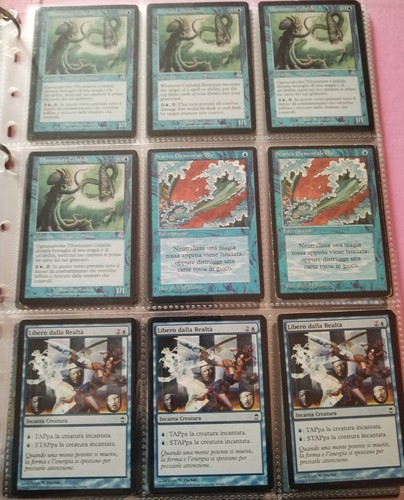 Lotto carte blu - ,