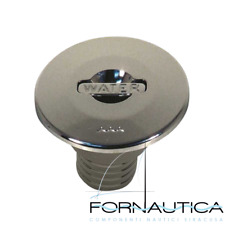 TAPPO IMBARCO ACQUA WATER IN ACCIAIO INOX 316 Ø 38 MM. PER BARCA GOMMONE 