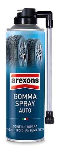 Bomboletta gomma spray gonfia - gomma,