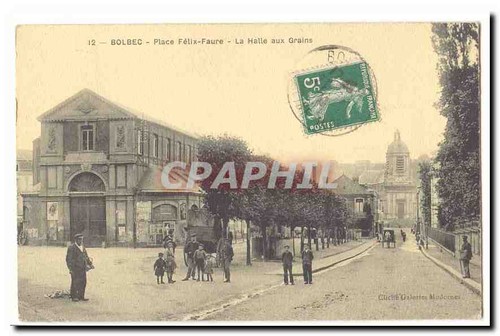 Bolbec place félix faure - place,