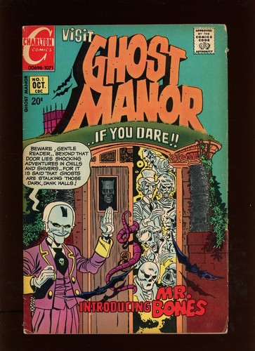 Ghost manor 1971 3 - manor, vg-