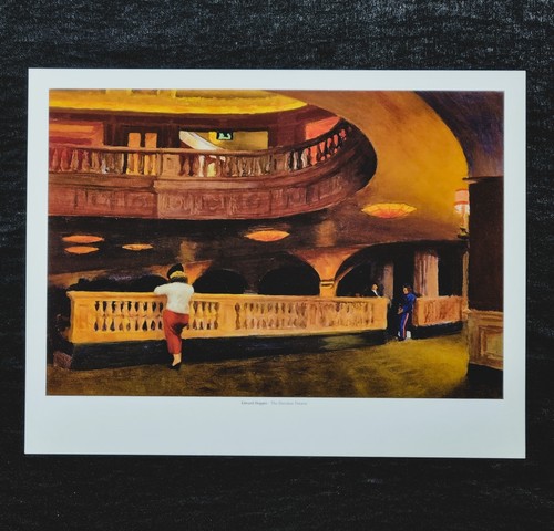 Edward hopper teatro - edward, "teatro