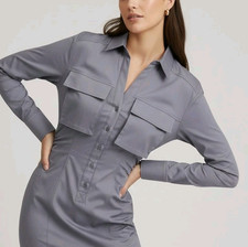 ZARA 🤍 ABITO CAMICIA BLUSA