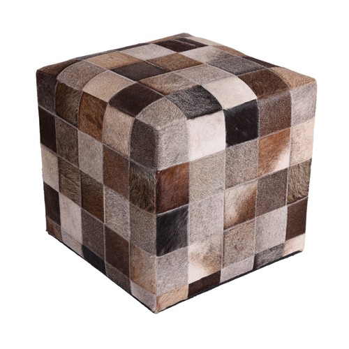 Pouf ottomano pelle - in,
