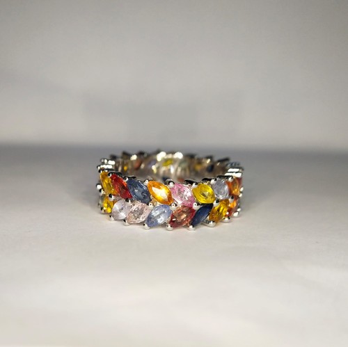 Anello multiplo argento