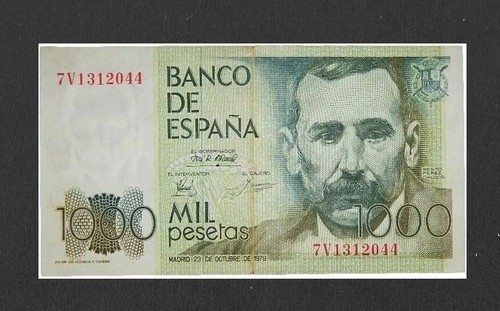 1000 pesetas 1979 error de - 1000,