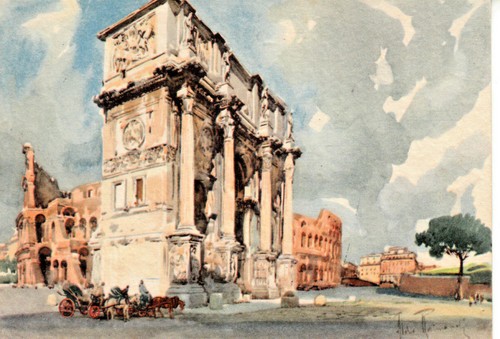 Cartolina epoca lai linee - cartolina, d'epoca