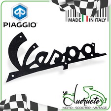 TARGHETTA ANTERIORE SCRITTA