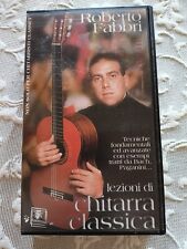 Vhs Lezioni Di Chitarra Classica, di Roberto Fabbri