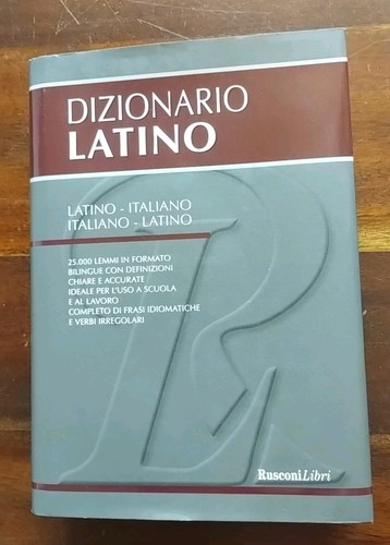 2012 dizionario latino - dizionario,
