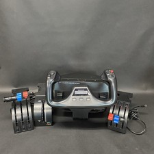 Saitek Pro Flight Yoke System quadrante acceleratore simulazione professionale lotto USB