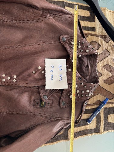 Giubbotto pelle donna blauer - giubbotto,