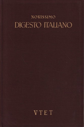 Novissimo digesto italiano