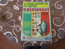ALBUM DI FIGURINE ORIGINALE PANINI CALCIATORI 1970-71 - NON COMPLETO DA RECUPERO