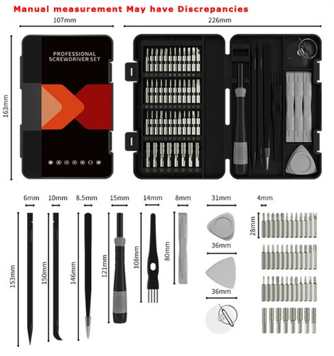 Kit cacciaviti precisione - kit,