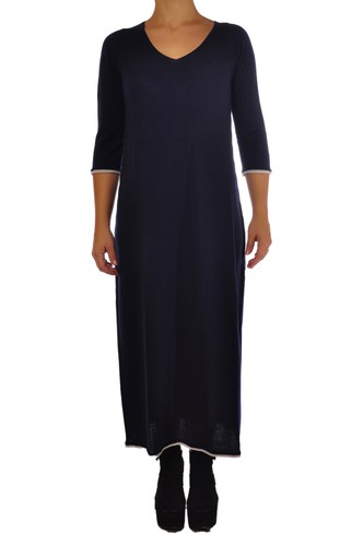 Twin set donna abito lungo - twin, blu