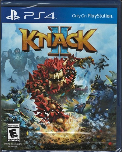 Knack ps4 nuovo sigillato - 2, (nuovo
