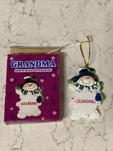 Pupazzo neve nonna - neve, "nonna"