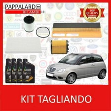 KIT TAGLIANDO 4 FILTRI + 4LT OLIO SELENIA 5W30 LANCIA YPSILON 1.3 MULTIJET 