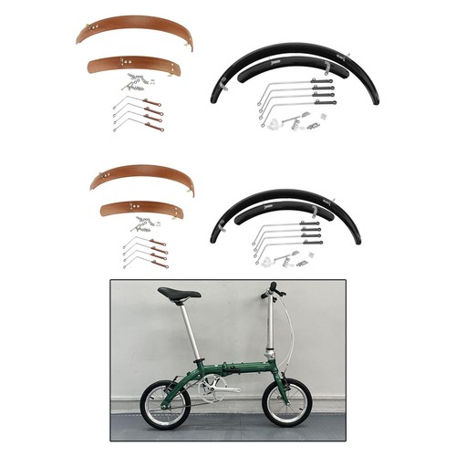 Parafango bici pieghevole