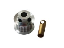 Puleggia motore in alluminio