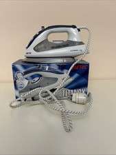 Imetec Titanox K115 2300W Ferro da Stiro a Vapore - Bianco/Blu