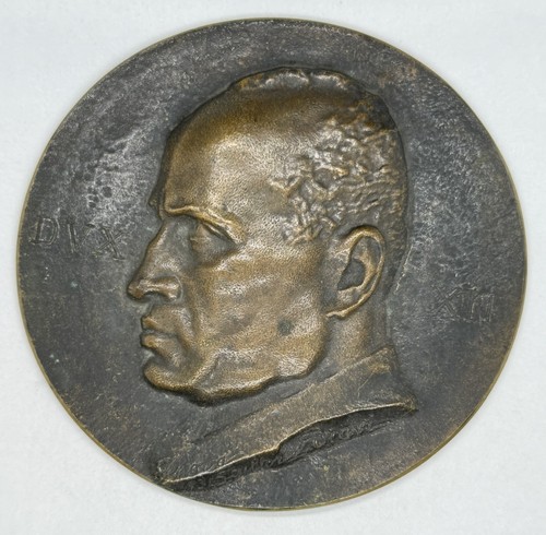 Benito mussolini bronze - benito,