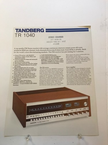 Originale tandberg modello - originale,