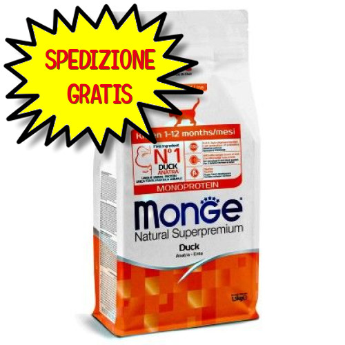 Monge gatto crocchetta kitten - monge,