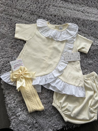 Set bambina limone - set, con