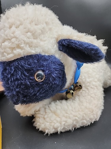 Agnello pecora peluche vintage