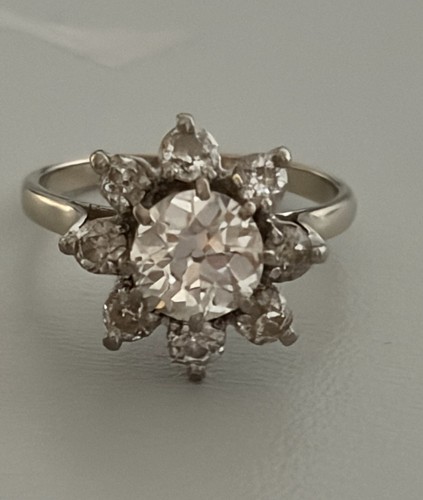 7785 anello margherita oro - -,