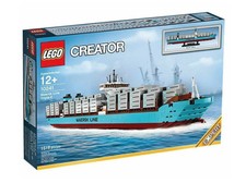 LEGO 10241 Creator Expert Maersk Line Triple-E nuovo e sigillato in fabbrica - venditore USA