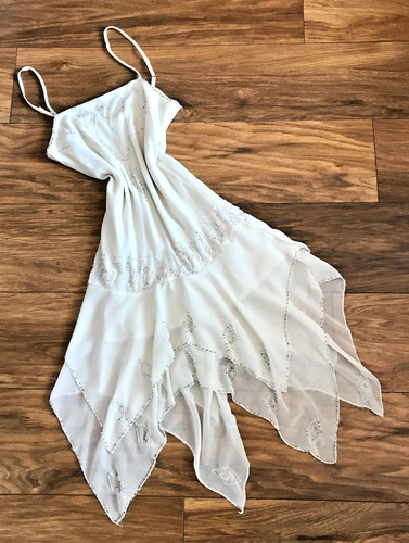 Y2k vintage stravagante bianco - vintage,