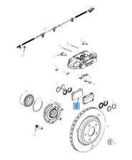 Pastiglia freno disco