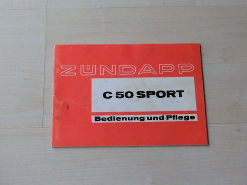 Zündapp sport tipo - zündapp, 50
