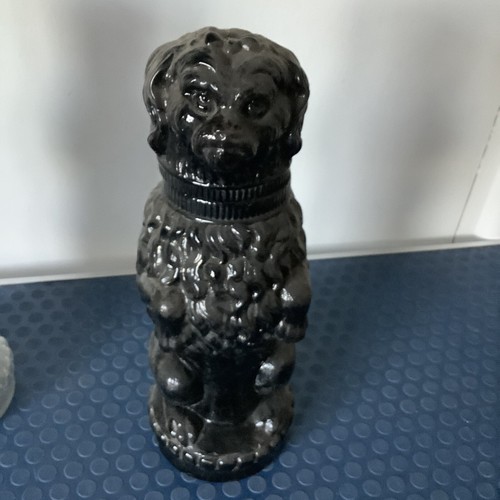 Barattolo dolce vetro cane