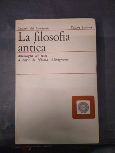 Cura nicola abbagnano la - a,